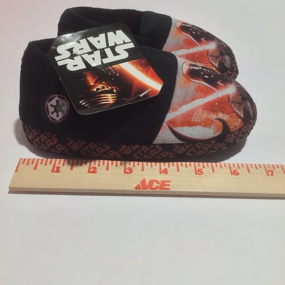 Kids Star Wars Slippers Size M 9-10 - Picture 7 of 8
